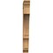 Ekena Millwork Balboa Traditional Rough Sawn Bracket, Western Red Cedar, 4"W x 28"D x 36"H BKT04X28X36BOA01RWR - alternate 2